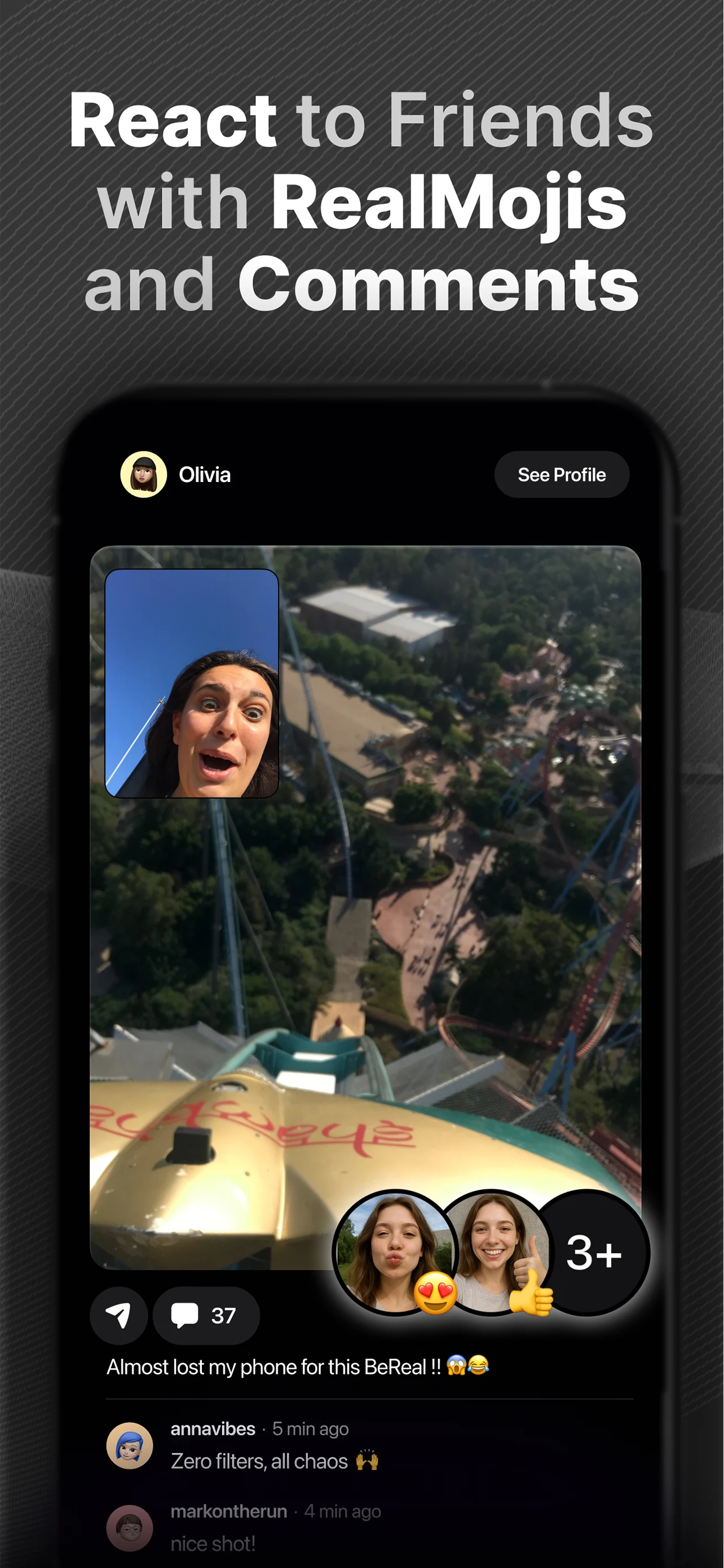 BeReal. Your friends for real. screenshot
